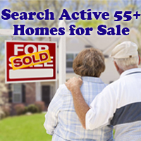Click to search active 55+ homes for sale in DFW