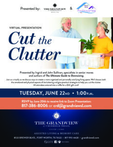 The Grandview Cut the Clutter Flyer June 2021